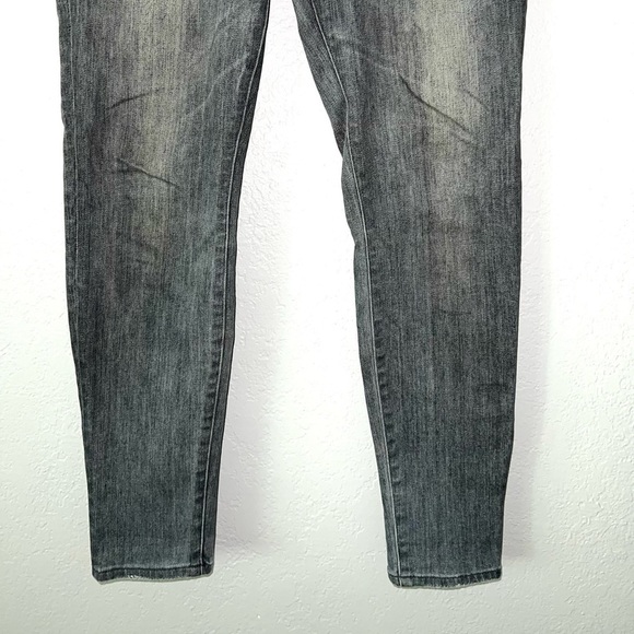 Madewell 9" High Riser Skinny Skinny Gray Jeans - Picture 3 of 9